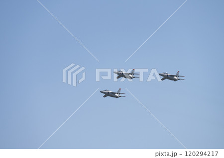 展示飛行する航空自衛隊T4練習機 展示飛行する航空自衛隊T4練習機 120294217
