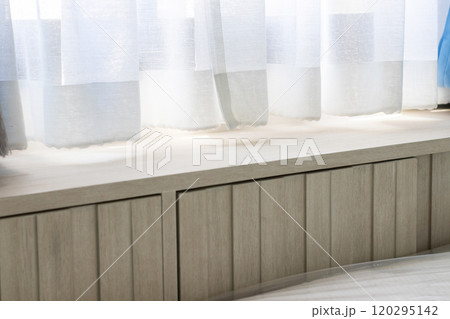 Elegant white and marble drawer, showcasing a luxurious and clean design. Perfect for modern interior decor and stylish home inspiration Elegant white and marble drawer, showcasing a luxurious and clean design. Perfect for modern interior decor and stylish home inspiration 120295142