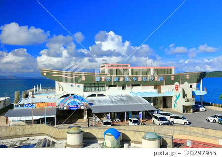 【沖縄県】快晴の海の駅あやはし館（海中道路） 120297955