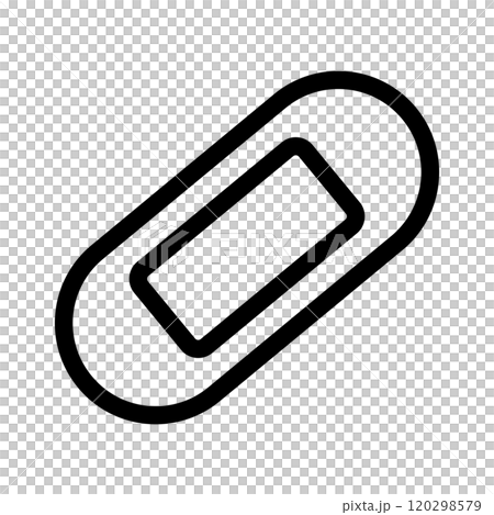 絆創膏のアイコン 120298579