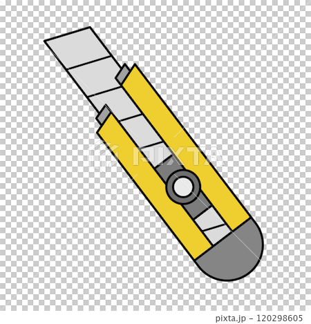 Cutter knife icon Cutter knife icon 120298605