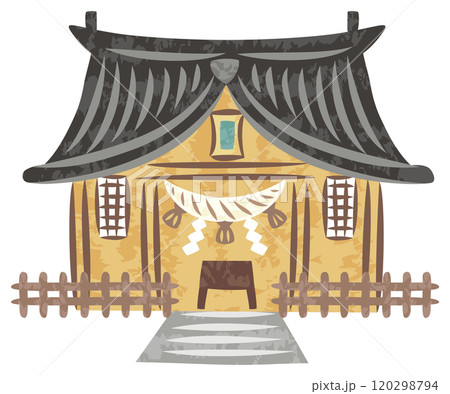 神社　イラスト 120298794