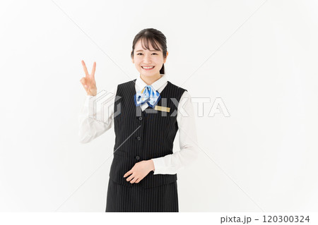 ビジネス　女性　制服　ピース 120300324