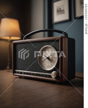 old vintage radio closeup old vintage radio closeup 120300783