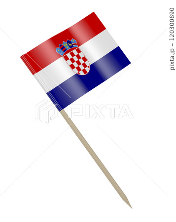 Croatian flag toothpick Croatian flag toothpick 120300890
