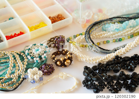 ビーズでハンドメイド ビーズアクセサリー 手芸 趣味 ファッションアイテム作り ビーズでハンドメイド ビーズアクセサリー 手芸 趣味 ファッションアイテム作り 120302190
