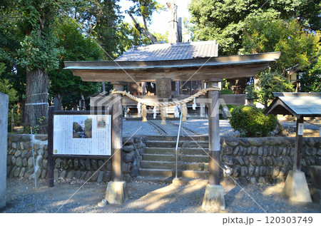 埼玉県坂戸市浅羽野のパワースポット　土屋神社 120303749