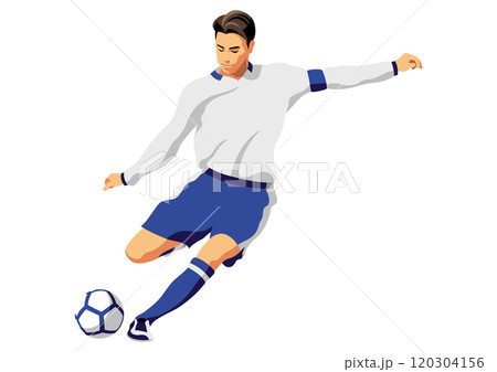 サッカー選手 120304156