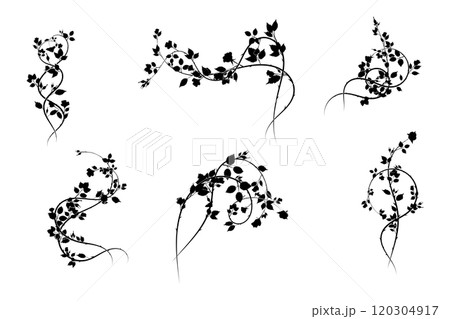 selection of small elements pattern roses weaving 120304917