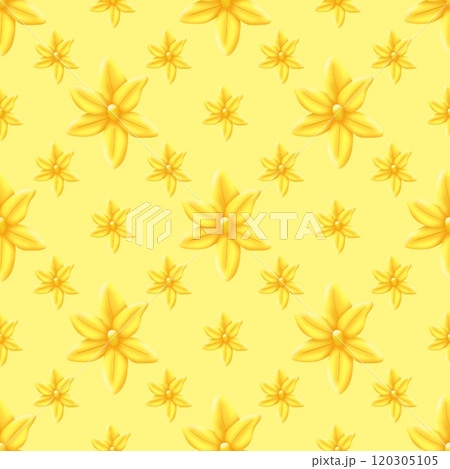 seamless pattern with yellow flowers seamless pattern with yellow flowers 120305105