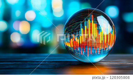 Data Visualization in a Glass Sphere Concept Data Visualization in a Glass Sphere Concept 120305808