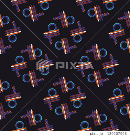 Textile motif seamless pattern. Lux fabric design textile swatch ladies dress, man shirt all over print block. Textile motif seamless pattern. Lux fabric design textile swatch ladies dress, man shirt all over print block. 120307968