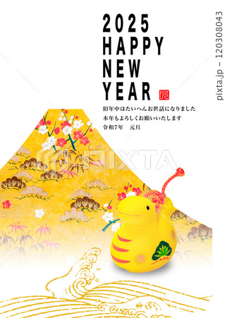 2025年賀状 2025年賀状 120308043