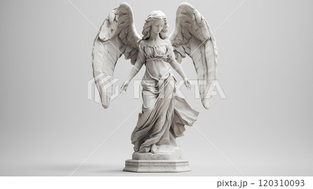 古典的な美を持つ天使の彫刻のイラスト素材 [120310093] - PIXTA
