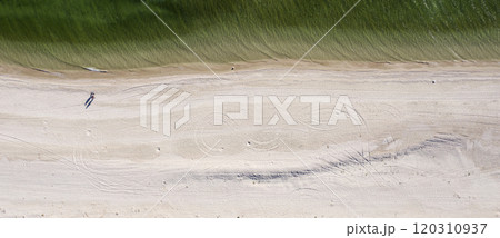 surf, waves on the seashore, top view surf, waves on the seashore, top view 120310937