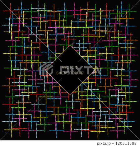 Abstract unique beautiful background with many colored dots design Abstract unique beautiful background with many colored dots design 120311388