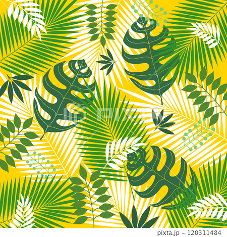 Background with hand drawn leaves and abstract shapes Background with hand drawn leaves and abstract shapes 120311484