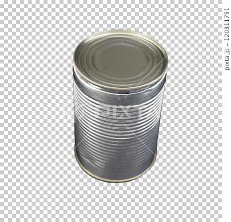 A metal food can 120311751