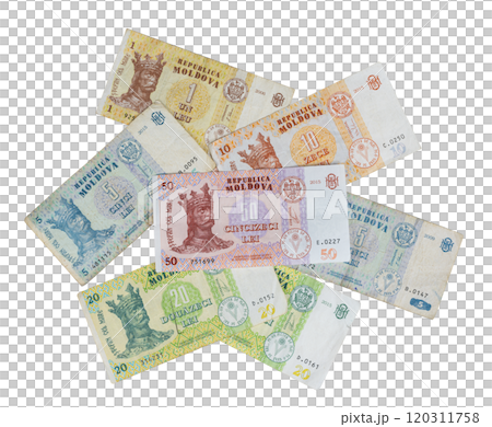 Some banknotes of Moldova 120311758