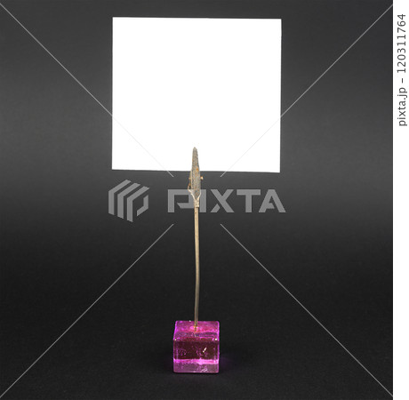 A transparent ticket 120311764