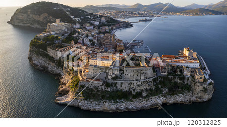 Gaeta, Italy. beautiful coastal town between Rome and Naples acalled Ulysses Riviera, Tyrrhenian Sea 120312825