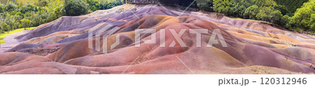 Exotic nature and landmarks of Mauritius island - Unique "seven colours earth" national park Chamarel Exotic nature and landmarks of Mauritius island - Unique "seven colours earth" national park Chamarel 120312946