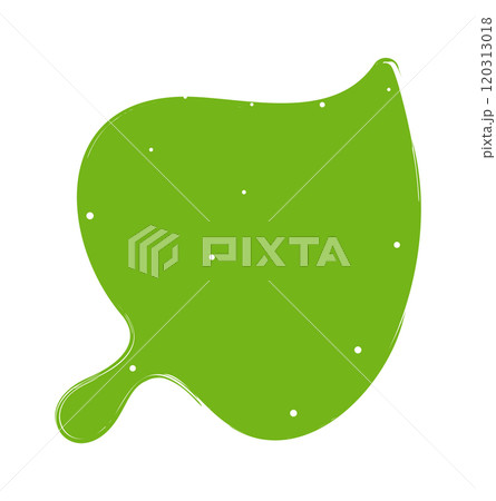 Liquid paint leaf shaped stain Liquid paint leaf shaped stain 120313018