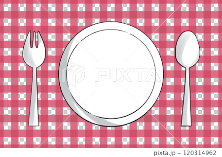 手繪餐桌佈置-舒緩的紅色餐墊 手繪餐桌佈置-舒緩的紅色餐墊 120314962