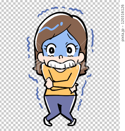 一個女人發冷 120316126