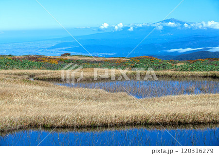 秋の月山弥陀ヶ原 秋の月山弥陀ヶ原 120316279