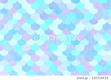カラフルな鱗柄 120316419