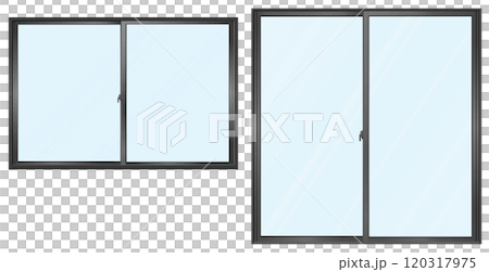 黑色滑動窗 2 種套裝 黑色滑動窗 2 種套裝 120317975