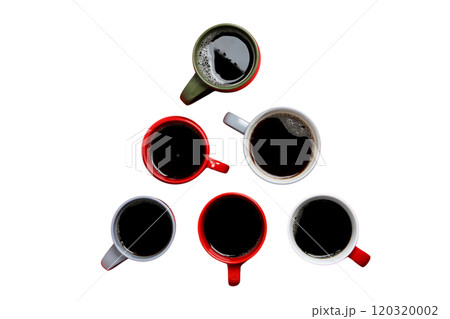 PNG, Christmas table setting, Christmas tree shape, isolated on white background. 120320002