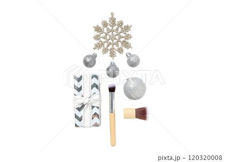 PNG, Christmas table setting, Christmas tree shape, isolated on white background. PNG, Christmas table setting, Christmas tree shape, isolated on white background. 120320008