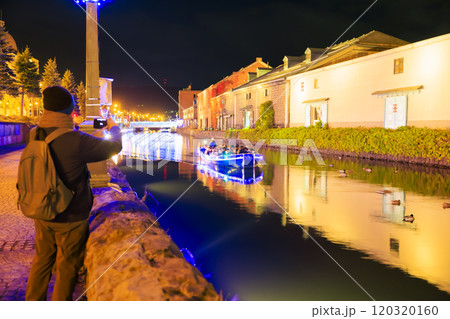 小樽運河の輝き～11月の夜を彩るイルミネーション～ 120320160