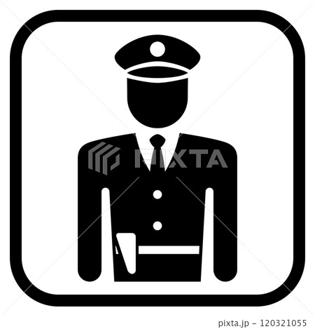 警察署・交番の標識 120321055