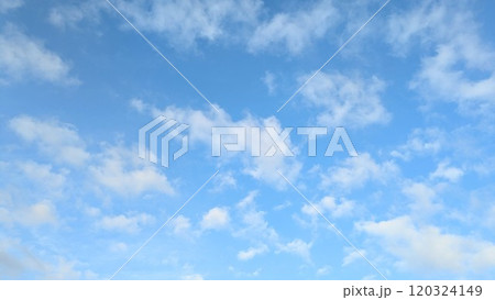 青空と白い雲 青空と白い雲 120324149