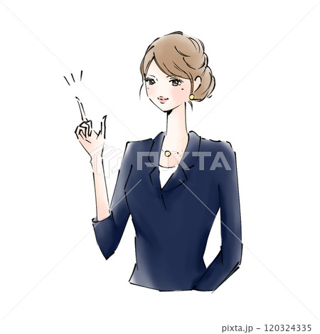 女性　ビジネス　重要 120324335