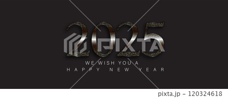 A vibrant illustration celebrating New Year 2025 A vibrant illustration celebrating New Year 2025 120324618