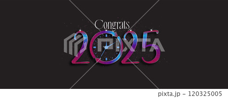 A stunning illustration for New Year 2025 A stunning illustration for New Year 2025 120325005