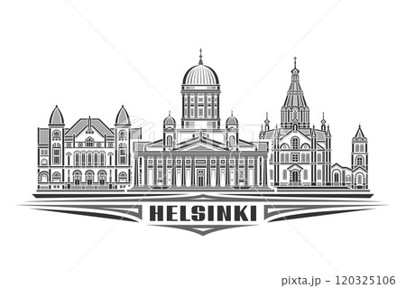 Vector illustration of Helsinki Vector illustration of Helsinki 120325106