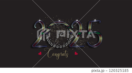 A stunning illustration for New Year 2025 A stunning illustration for New Year 2025 120325185