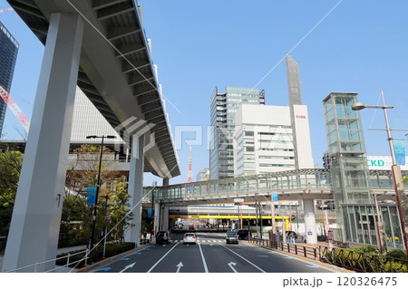 東京都市風景　浜松町駅周辺 120326475