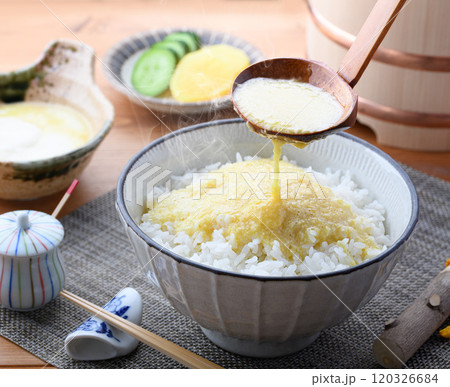 熱々のご飯で楽しむ とろろご飯　（ 味付けとろろ ） 120326684