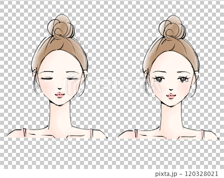 Female face Female face 120328021