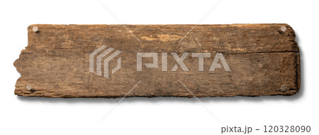 味わいのある古い木のプレートの背景テクスチャー 120328090