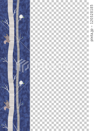 Background of birch and forest animals I-3 Background of birch and forest animals I-3 120328185