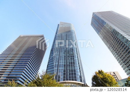 虎ノ門ヒルズの高層ビル 120328514