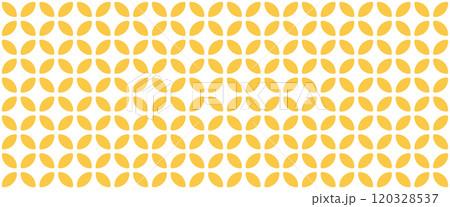 Wheat or rice grain pattern. Oat grain seamless background. Wheat cereal seed texture. Abstract organic seamless pattern. Vector illustration isolated on white background 120328537
