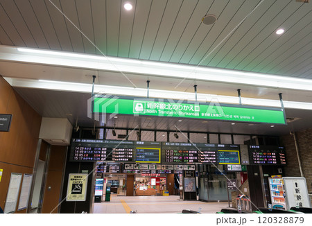 JR大宮駅 新幹線改札を通って旅に出る 埼玉県さいたま市大宮 JR大宮駅 新幹線改札を通って旅に出る 埼玉県さいたま市大宮 120328879